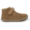Bottines enfant Pisamonas Bottes Barefoot Su&egrave;de Bride Cuir Et Lacets Beige
