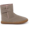 Bottines enfant Pisamonas Bottes Cuir Barefoot Fourrure Mouton