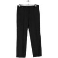 Pantalons sur Grenoble : Pantalon Laurence Bras Pantalon droit en coton noir