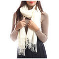 Echarpe La Modeuse Foulards, &eacute;charpes pour femme - Blanc - Blanc