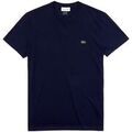 Tee-shirts sur Grenoble : T-shirt Lacoste Pima Cotton T-Shirt TH6709 - Blue Marine