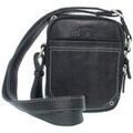 Pochette Francinel Sacoche bandouli&egrave;re en cuir ref 33340 no Noir