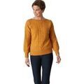 Pull Daxon by - Pull encolure bateau torsad&eacute; Jaune