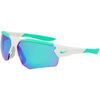 Lunettes de soleil Nike CLOAK DUO EV24036 Lunettes de soleil, Argent/Gris, 71 m Argent&eacute;