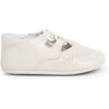 Derbies enfant Pisamonas Chaussures Anglaises En Cuir Pour B&eacute;b&eacute; Beige