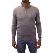 Pull Billtornade - Pull demi zip - gris