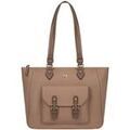 Sac a main Hexagona Sac porte epaule Ref 66765 Taupe 39*28*12 cm
