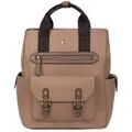 Sacs &agrave; dos sur Grenoble : Sac a dos Hexagona Sac a dos Ref 66766 Taupe 34*29*12 cm