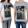 T-shirt Eleven Paris Rabbit SS Mixte gar&ccedil;on fille Bugs Bunny Gris