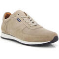 Baskets homme sur Grenoble : Baskets basses Atlanta Mocassin Sneakers en cuir su&eacute;d&eacute; Beige