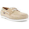 Chaussures bateau Atlanta Mocassin Chaussures bateau en cuir su&eacute;d&eacute; Beige