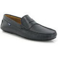Chaussures de ville homme sur Grenoble : Mocassins Atlanta Mocassin City Loafers en cuir grain&eacute; Bleu