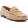 Mocassins Atlanta Mocassin Mocassins Yoki en petit cuir grain&eacute; Beige