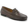 Mocassins Atlanta Mocassin Mocassins Yoki en petit cuir grain&eacute; Marron