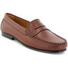 Mocassins Atlanta Mocassin Mocassins Yoki en cuir cuoio petit grain&eacute; Marron