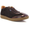 Baskets basses Atlanta Mocassin T-Sneakers en cuir daim et pull up