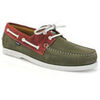 Chaussures bateau Atlanta Mocassin Chaussures bateau bicolores en cuir su&eacute;d&eacute; Multicolore