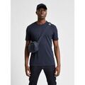 Tee-shirts sur Grenoble : T-shirt Selected 16077385 RELAXCOLMAN-NAVY BLAZER