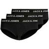 Slips Jack & Jones 12237407 - 3 PACK-BLACK Noir