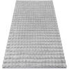 Tapis Rugsx Tapis BUBBLE argentin 21 IMITATION DE FOURRURE 140x190 cm Argent&eacute; 140x190 cm. . Maison & D&eacute;co > Tapis.