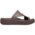 Sandales / Nu-pieds femme sur Grenoble : Tongs Crocs GETAWAY PLATFORM TOE LOOP