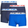 Boxers Puma DUO LOGO BOXER ECOM Pack de 4 Bleu