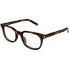 Lunettes de soleil Saint Laurent SL 840 Cadres Optiques, Havana/Transparent, 51 mm