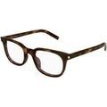 Lunettes sur Grenoble : Lunettes de soleil Saint Laurent SL 840 Cadres Optiques, Havana/Transparent, 51 mm