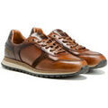 Baskets homme sur Grenoble : Baskets basses Redskins MARANO COGNAC CHATAIGNE