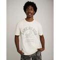 Tee-shirts sur Grenoble : T-shirt Wrangler 112378555 HAWKINS HIGH TEE-MARSHMALLOW