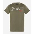 Tee-shirts sur Grenoble : T-shirt Schott - T-shirt col rond - kaki