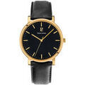 Montre Pierre Lannier Montre Homme ESSENTIAL Noir Cuir Noir Grenoble