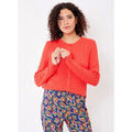 Gilet La Fiancee Du Mekong Gilet maille fantaisie uni AGATA Grenoble