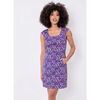 Robe courte La Fiancee Du Mekong Robe droite coton stretch MARTHA