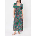 Robe La Fiancee Du Mekong Robe longue fluide et &eacute;vas&eacute;e CINCA Vert Grenoble