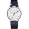Montre Pierre Lannier Montre Homme ESSENTIAL Blanc Cuir Bleu