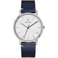 Montre Pierre Lannier Montre Homme ESSENTIAL Blanc Cuir Bleu Grenoble