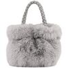 Sac &agrave; main Mia & Joy Mini sac a main Ref MJ2254 Gris 18*16,5*16 cm Gris