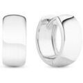 Boucles d'oreille sur Grenoble : Boucles oreilles Sif Jakobs Cr&eacute;oles Largo argent sterling 925 Blanc
