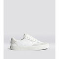 Skate & rollers sur Grenoble : Chaussures de Skate Cariuma TOCA cuir premium blanc daim smoke white