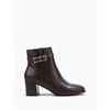 Bottines La Modeuse Bottines pour femme - Caf&eacute; - Marron