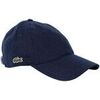 Casquette Lacoste Casquette de baseball bio &agrave; logo Bleu