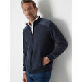 Gilets sur Grenoble : Gilet Daxon by - Gilet avec laine zipp&eacute; Bleu