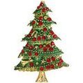 Broches Clj Charles Le Jeune Broche sapin de no&euml;l Vert Grenoble