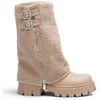 Boots La Modeuse Bottes, cuissardes pour femme - Taupe -