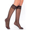Culottes & autres bas
sur Grenoble : Collants & bas Daxon by - Lot de 4 paires de mi-bas grande largeur Noir