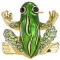 Broches Clj Charles Le Jeune Broche Grenouille Vert Grenoble