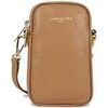Pochette LANCASTER Pochette smartphone Zipp&eacute; Dune camel Marron