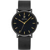 Montre Pierre Lannier Coffret Homme ESSENTIAL Noir Cuir Brun