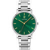 Montre Pierre Lannier Montre Homme ESSENTIAL Vert Acier Argent&eacute; Vert